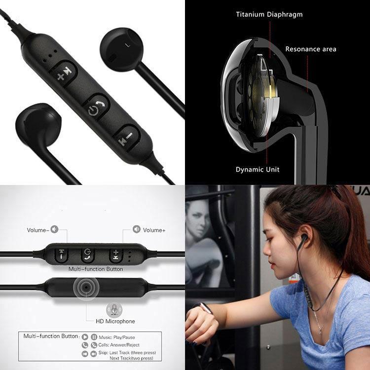 PTron Avento Bluetooth Headphones (Black)