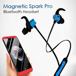PTron Spark Pro In-Ear Bluetooth Headset With Mic (Blue)