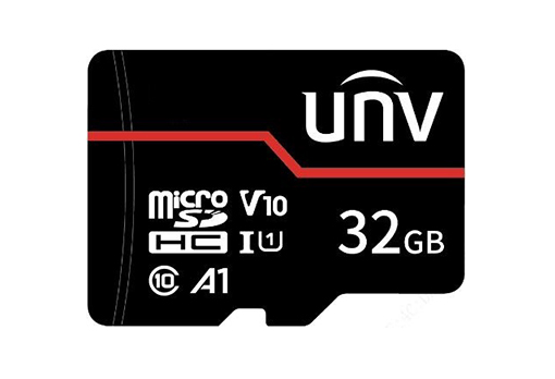 TF-32G-MT-IN | UNV Card memorie 32GB, Card Rosu